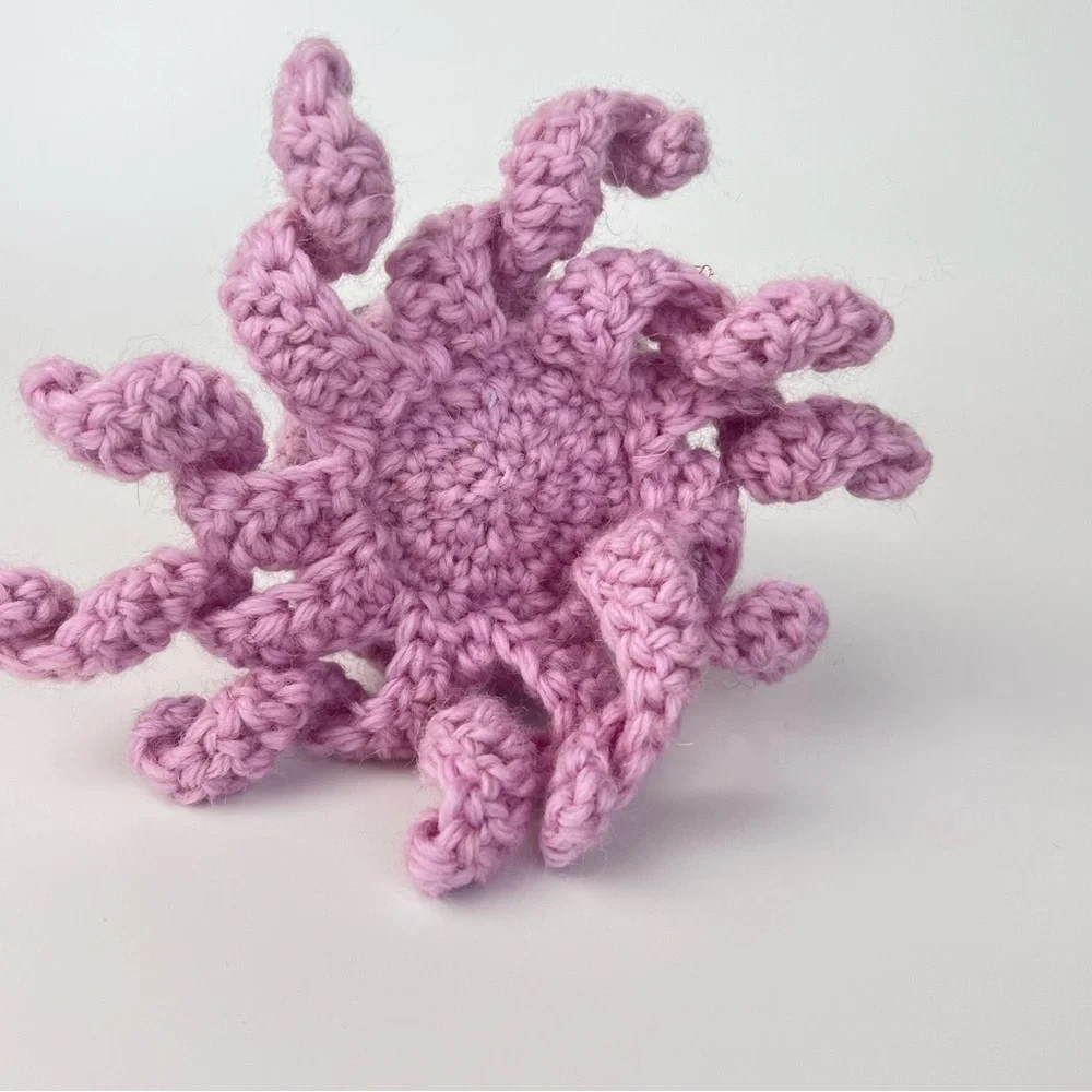 Octopus Cat Toy Organic Catnip Wool
